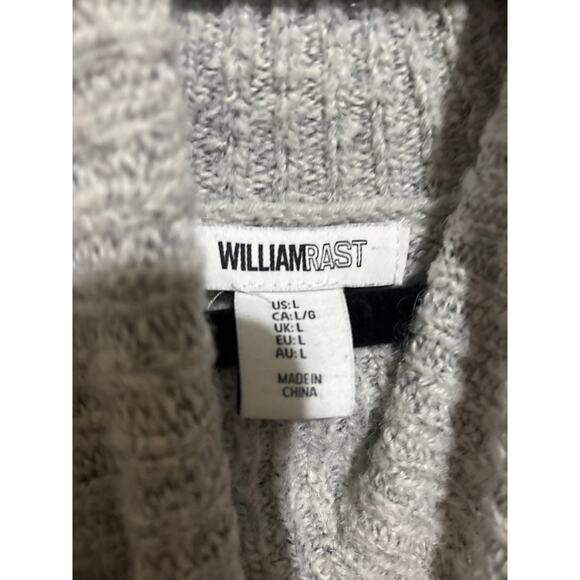 William Rast Cotton Wool Blend Sweater L - Picture 3 of 4